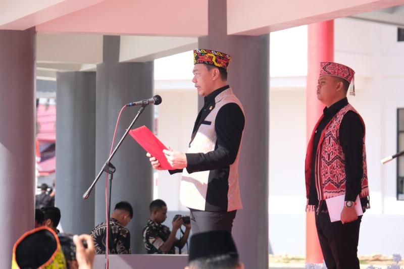 Bupati Kapuas Hulu Pimpin Upacara Hari Lahir Pancasila, Tegaskan Pancasila sebagai Ideologi yang Hidup